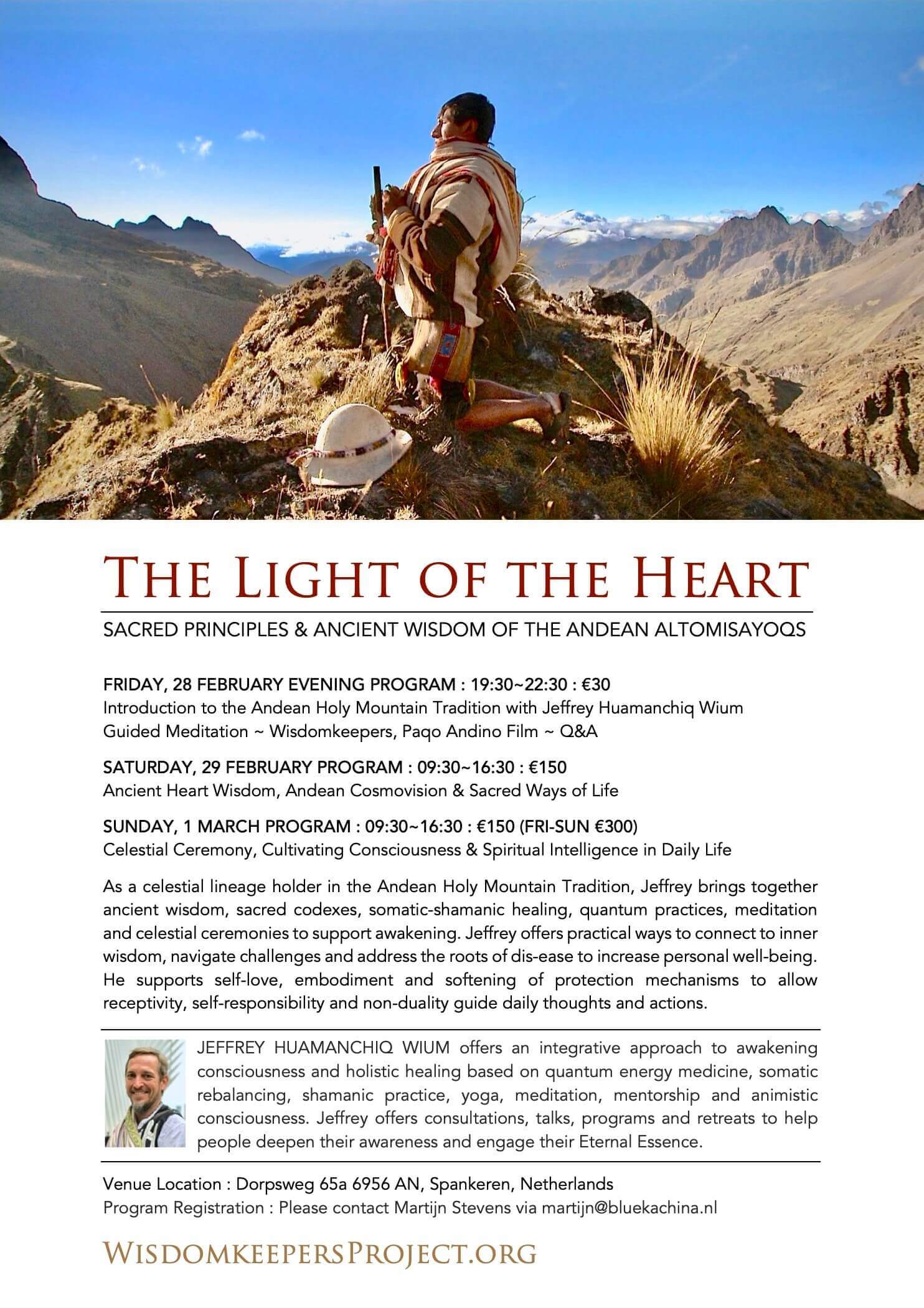 The Light of the Heart Flyer
